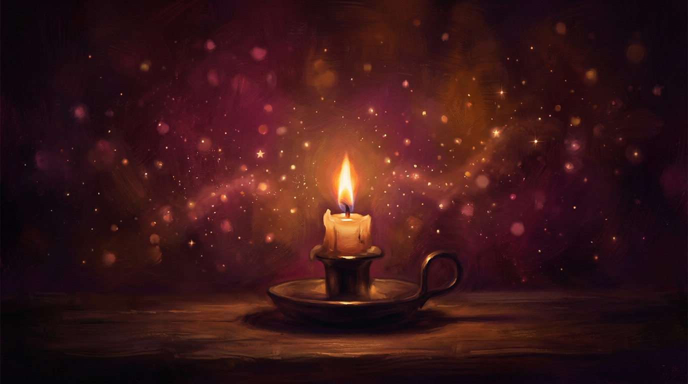 A reflective scene on inner work